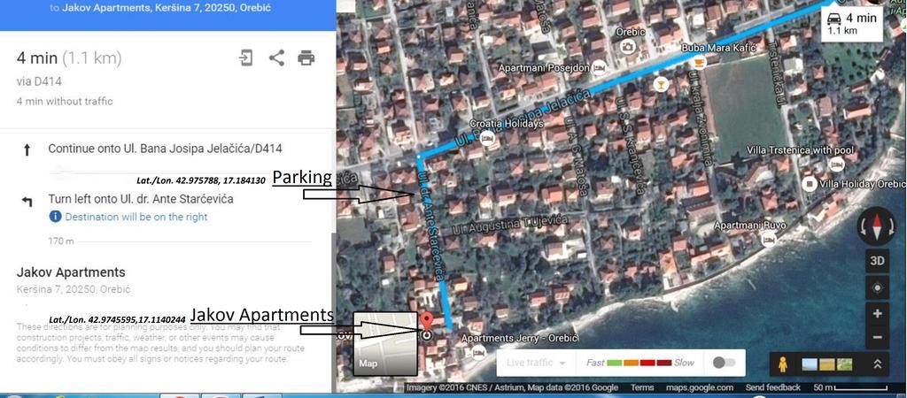 Jakov Apartments 오레비츠 외부 사진